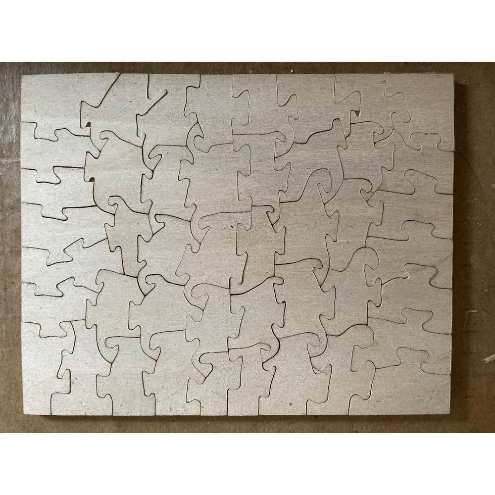 Vintage Best O Luck wood jigsaw puzzle Peonies floral 4